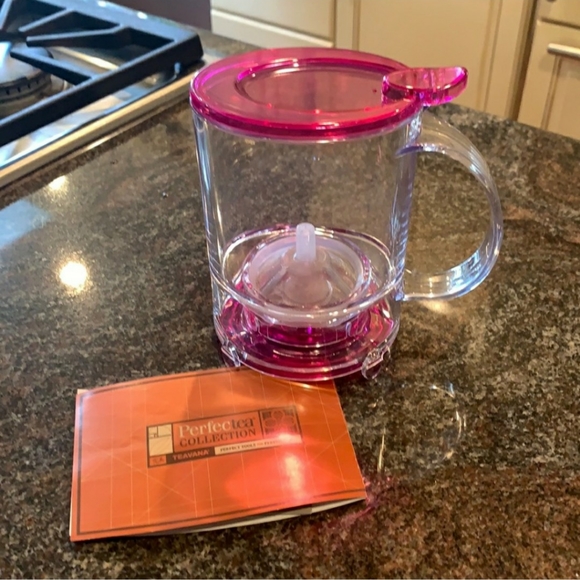 Tea Brewer/Steeper Perfectea=Perfect Tea Maker, Ruby Red - Picture 4 of 7